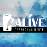 Логотип сервисного центра Alive